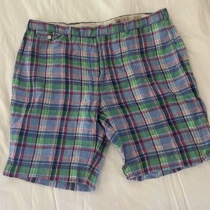 Polo Ralph Lauren Shorts Men’s Linen India Madras Plaid
